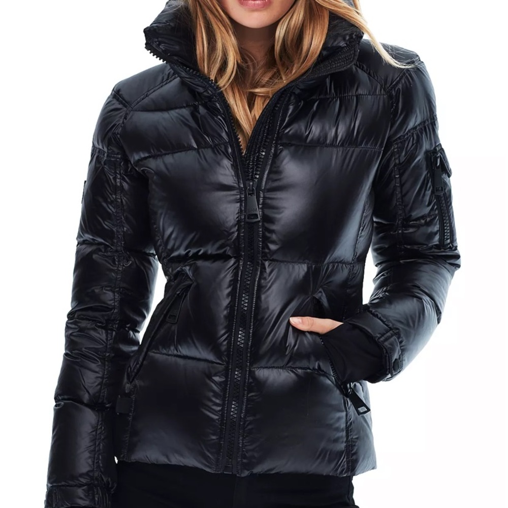 SAM. Freestyle Down Puffer Jacket in Black